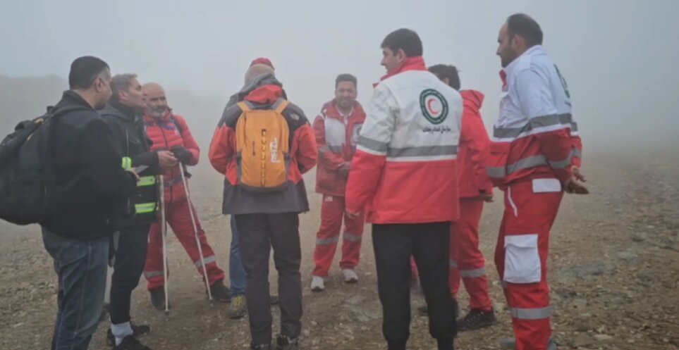 تیم های امدادی و درمانی به محل حادثه اعزام شدند/ وضعیت بد جوی هوا