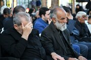 اشک‌های استاندار کرمانشاه و معاونین در مراسم عزای سید شهیدان خدمت
