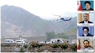 شوێنی داکەوتنی کۆپتەرەکەی سەرۆک کۆماری ئێران دۆزرایەوە