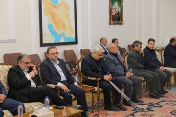 حضور برخی از اعضای هیأت دولت در استانداری آذربایجان شرقی
