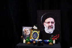 Mourning ceremony for pres. Raeisi martyrdom in Tehran Uni