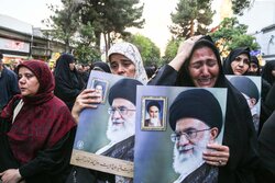 Mourning ceremony for Iranian President in North Khorasan