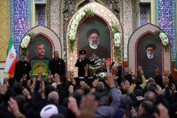 Commemorating ceremony of Raeisi martyrdom in Zanjan