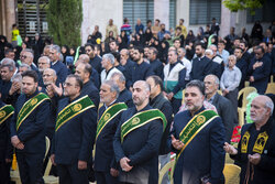 Imam Reza shrine servants mourn president Raeisi martyrdom