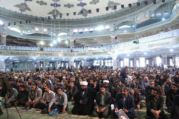 Mourning ceremony for Iranian president, FM in Shahrekord