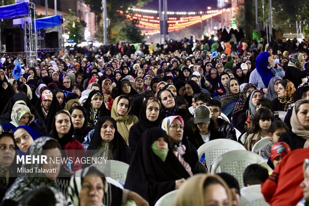 اجتماع رشتوندان برای سلامتی رئیس جمهور در میدان شهرداری