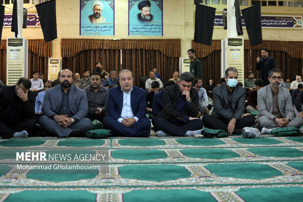 بوشهر در سوگ رئیس جمهور شهید