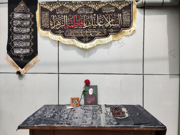 یادبود شهید جمهور و شهدای همراه در دانشکده مدیریت و حسابداری رزن