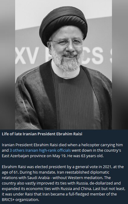 بازتاب شهادت رئیسجمهور و مقامات ارشد ایران در رسانههای جهان