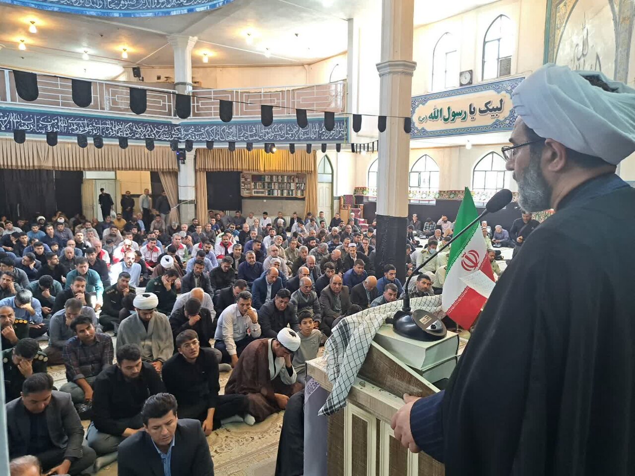 مراسم شهادت سید محرومان خادم الرضا (ع) در کامیاران برگزار شد