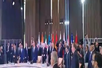 VIDEO: SCO FMs observe minute of silence for Iran pres.