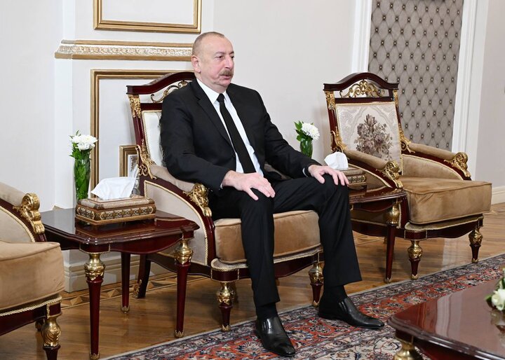 Aliyev stresses strengthening Iran-Azerbaijan friendship