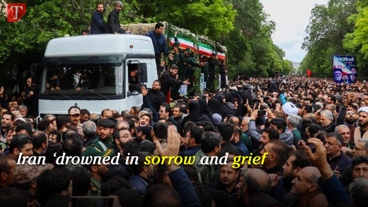 Iran ‘drowned in sorrow and grief