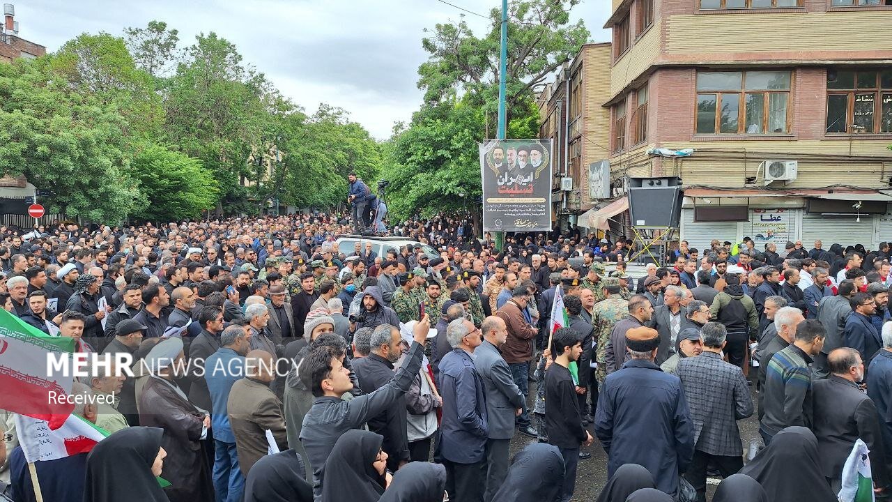 Funeral ceremony for Iranian President, FM starts in Tabriz