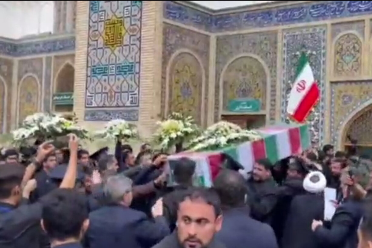 خدا قوت مردم قم به رئیس جمهور شهید / برای تسکین داغمان آمدهایم