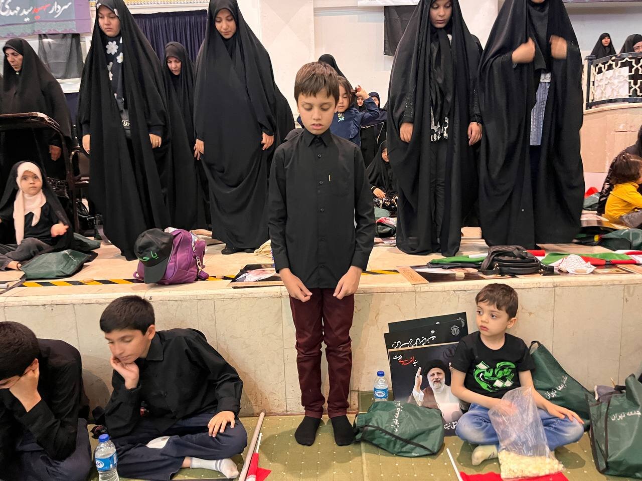 آغاز مراسم استقبال از «شهدای خدمت» در مصلی امام خمینی(ره)