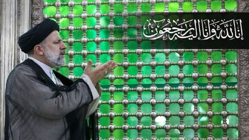بالصورة... اعداد مقبرة الشهيد آية الله رئيسي في ضريح الإمام الرضا(ع)