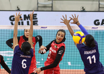 Iran's women volleyball team