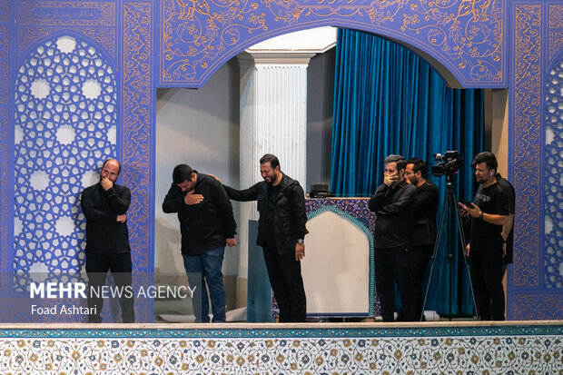 وداع با پیکر شهدای خدمت در مصلای امام خمینی (ره) تهران