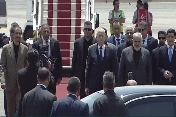 Tunus Devlet Başkanı cenaze töreni için İran'a geldi