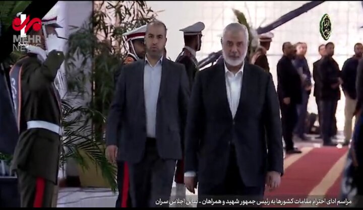 Tahran'da Reisi için resmi anma töreni