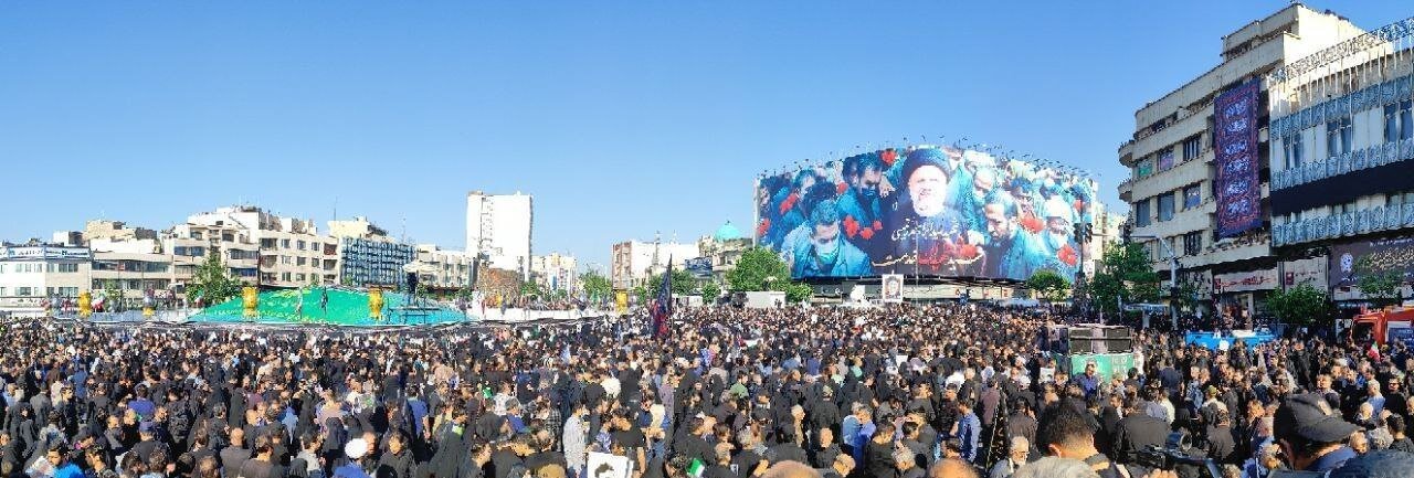 Tehran people saying last goodbye to martyred President, FM