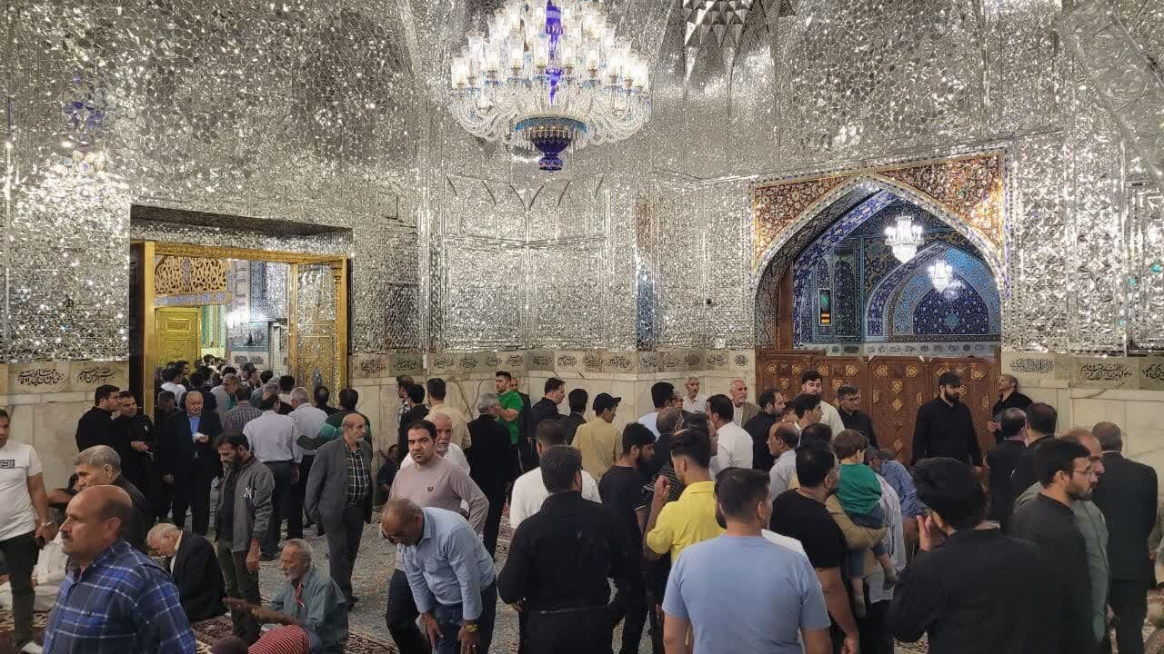 محل دفن شهید آیت الله رییسی در حال آماده سازی است