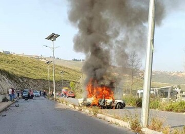 VIDEO: Israeli drone attack on car in southern Lebanon
