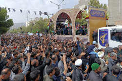 تشییع تاریخی رئیس جمهور شهید در بیرجند/ حضور بی‌نظیر مردم برای وداع با سید شهیدان خدمت