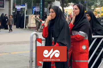 روایت غم‌بار امدادگر هلال احمر در مشهد از شهادت رییس جمهور