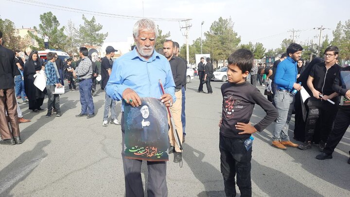 انتظار مردم بیرجند برای تشییع شهید جمهور