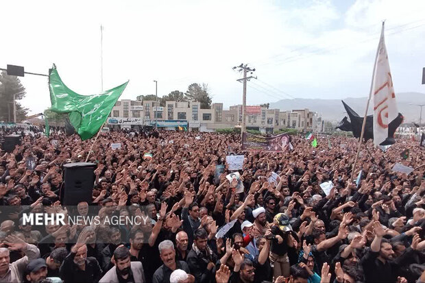 روز سخت خراسان جنوبیها/ مردم برای «سید محرومان» سنگ تمام گذاشتند