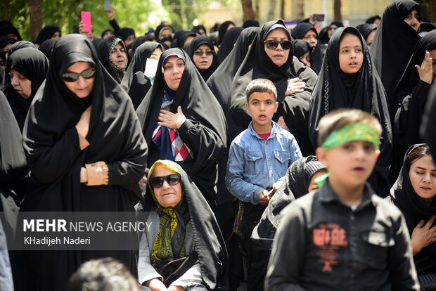 تشییع پیکر مطهر خلبان شهید «محسن دریانوش»-اصفهان