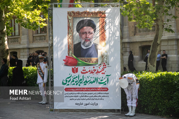 مراسم تشییع پیکر حسین امیرعبداللهیان وزیر امور خارجه شهید