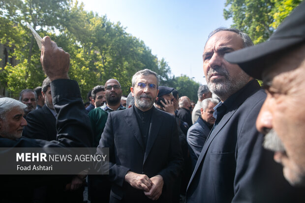 Emir Abdullahiyan'ın cenaze töreninden fotoğraflar