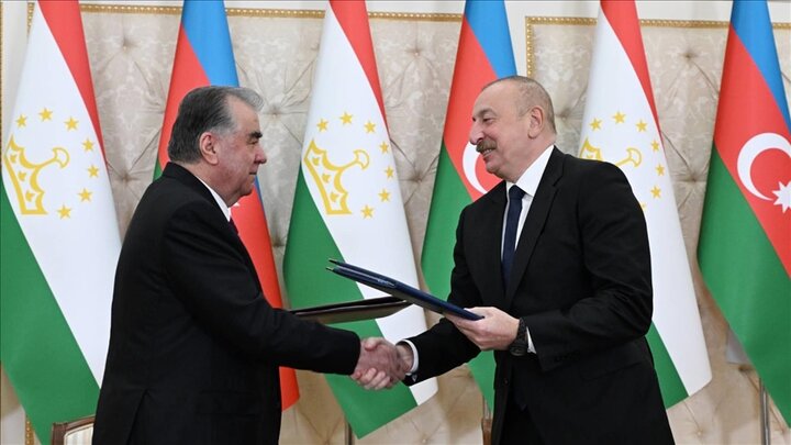 جمهوری آذربایجان و تاجیکستان بیانیه مشارکت راهبردی امضا کردند