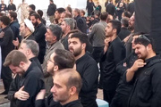 حال و هوای شبستان حرم حضرت عبدالعظیم پس از تدفین سردار شهید موسوی