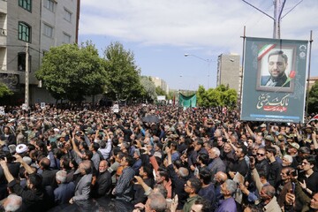 Şehit Rahmeti'nin cenaze töreninde mahşeri kalabalık
