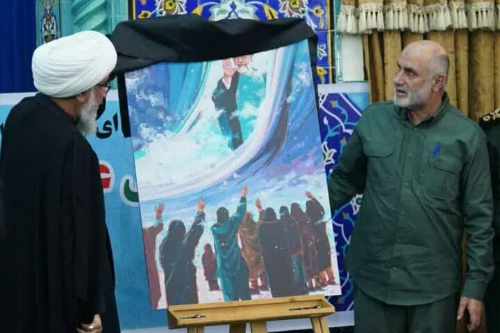 تابلو «سفر بخیر» در بوشهر رونمایی شد تابلو «سفر بخیر» در بوشهر رونمایی شد