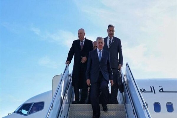 عراقی صدر تعزیت کے لیے تہران پہنچ گئے