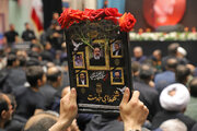 گرامیداشت دومین سالگرد شهادت شهدای خدمت در ورزقان
