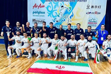 المنتخب الايراني لهوكي الصالات يفوز بلقب آسيا