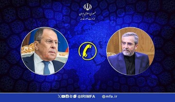 روسی وزیرخارجہ کا سربراہ ایرانی وزارت خارجہ سے رابطہ، تعاون بڑھانے پر اتفاق