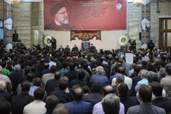 Memorial ceremony of martyr Raeisi in Tehran