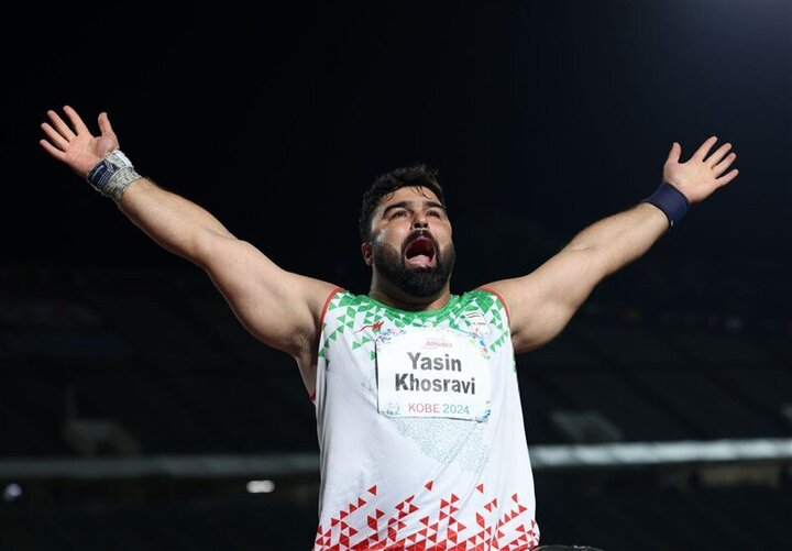 Iran’s Khosravi takes gold at 2024 World Para Athletics