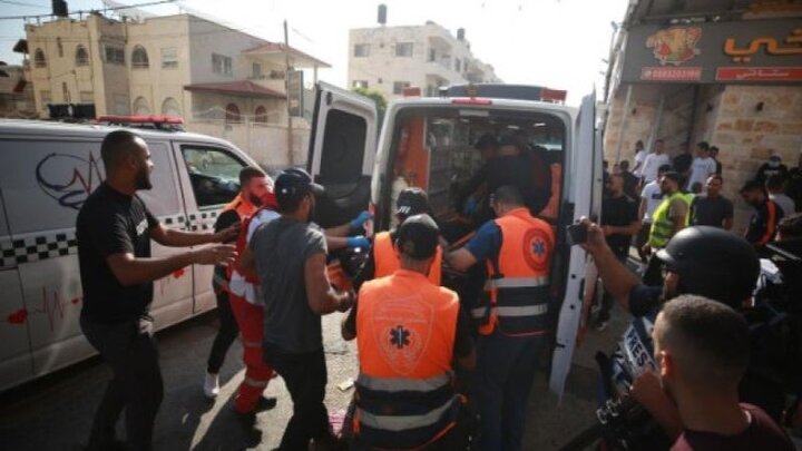 شهر صدها هزار آواره فلسطینی با بمب‌های فسفری زیر آتش قرار گرفت