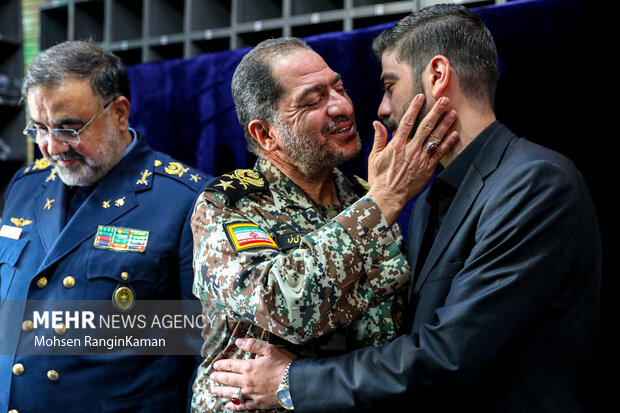 امیر صباحی فرد در مراسم بزرگداشت شهدای خدمت در ستاد فرماندهی ارتش جمهوری اسلامی ایران