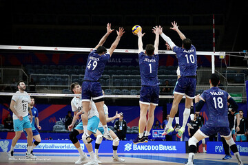 Argentina outplays Iran in 2024 VNL