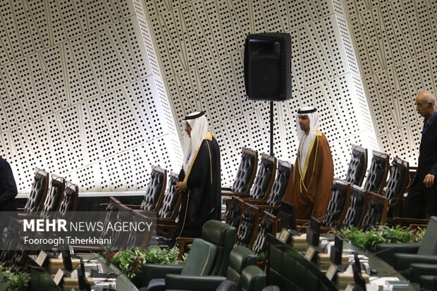 Meclis'teki açılış töreninden kareler