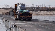 US to suspend Gaza aid deliveries by sea : report